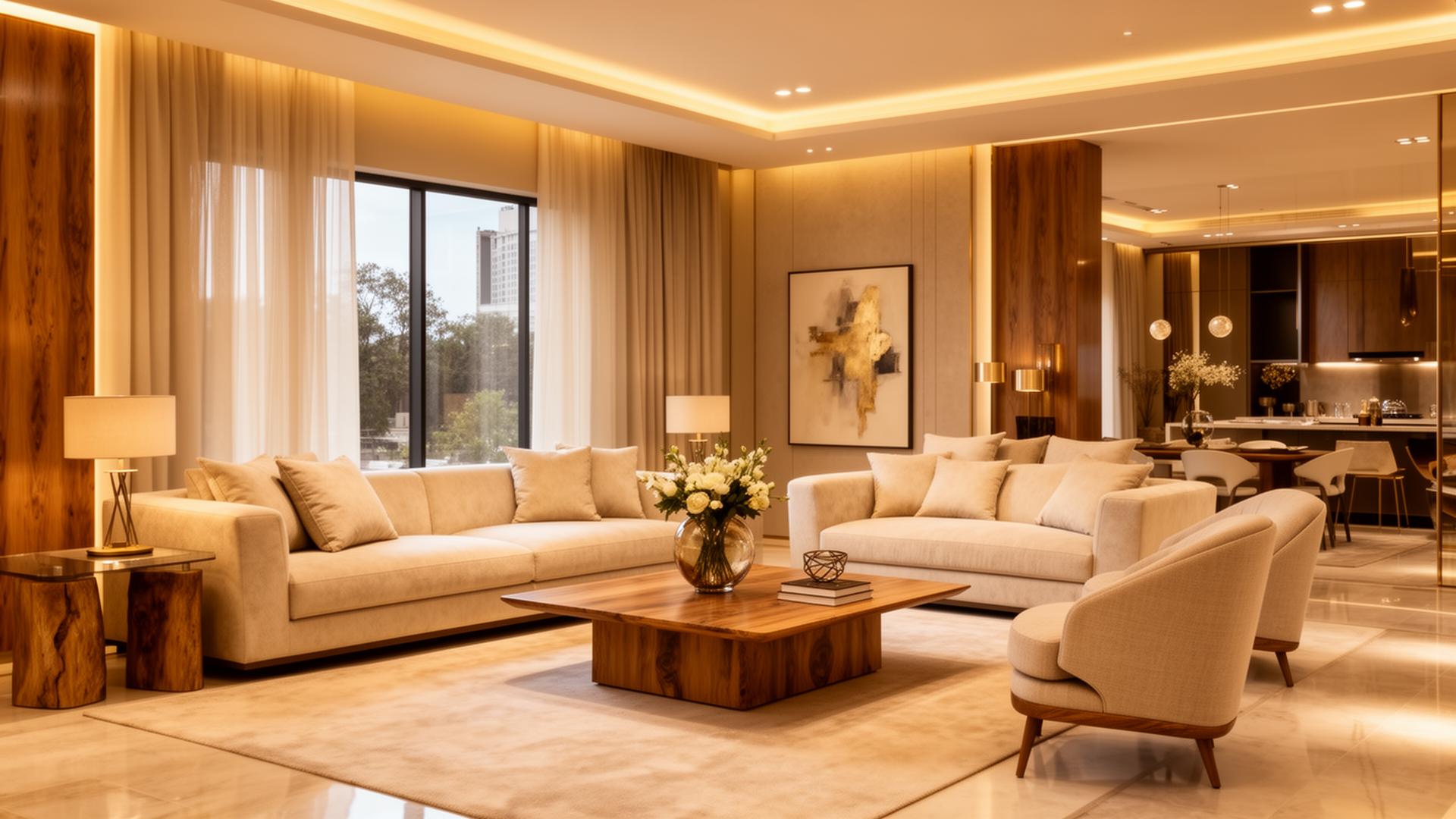 Ambiente decorado premium Casa Valentina